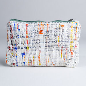 Rectangular Upcycled Plastic Woven Pouch