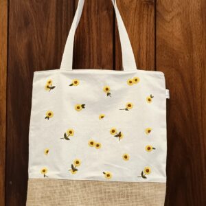 Sunflower Hand Embroidery Bag