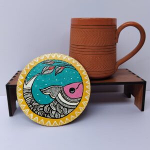 Hand-Painted Decorative Coasters